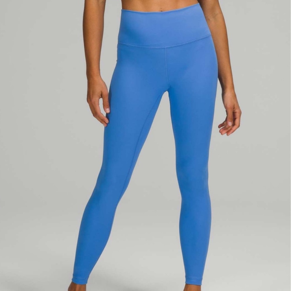 Lululemon Wunder Under High-Rise Tight 28” Full-On Luxtreme Blue Nile NWOT Sz 4